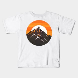 Isometric Minimalist Logo Design (999) Kids T-Shirt